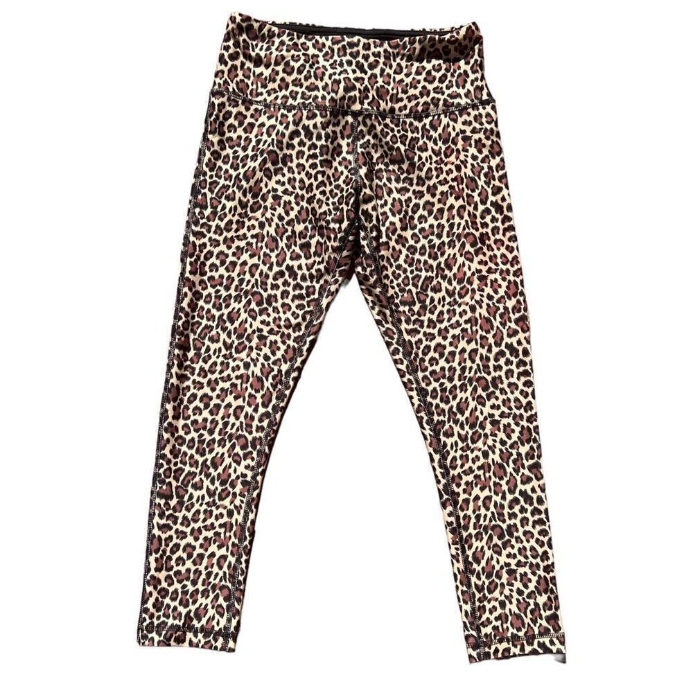 VOGO ATHLETICA Cheetah Print Leggings Size Small - Picture 2 of 7